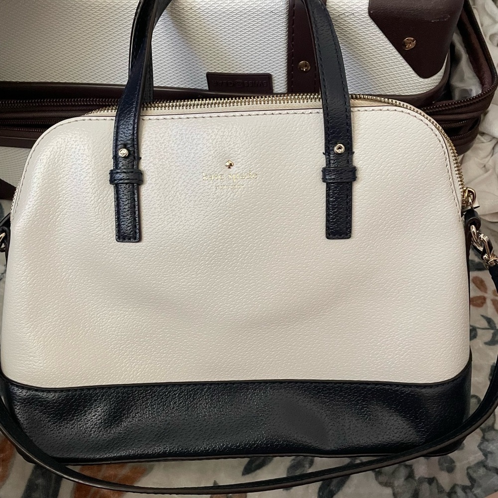 Kate Spade New York Grand Street Color block Rachelle Satchel